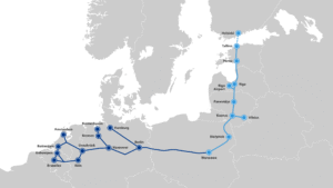 rail baltica trase